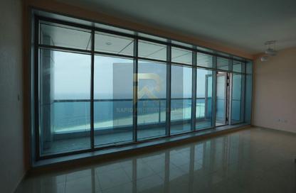 Apartment - 3 Bedrooms - 4 Bathrooms for rent in Ajman Corniche Residences - Ajman Corniche Road - Ajman