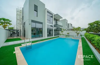 فيلا - 4 غرف نوم - 5 حمامات للايجار في مروج الفرجان شرق - مروج الفرجان - الفرجان - دبي