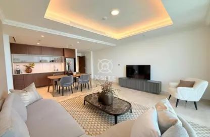 Apartment - 1 Bedroom - 1 Bathroom for rent in Palace Beach Residence Tower 1 - Palace Beach Residence - EMAAR Beachfront - Dubai Harbour - Dubai