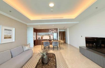 Apartment - 1 Bedroom - 1 Bathroom for rent in Palace Beach Residence Tower 1 - Palace Beach Residence - EMAAR Beachfront - Dubai Harbour - Dubai