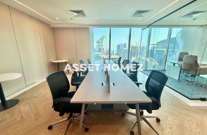 Office Space - Studio - 1 Bathroom for rent in The Prism - Business Bay - Dubai