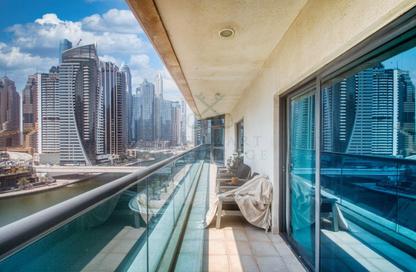 Apartment - 2 - 3 for rent in Time Place Tower - Dubai Marina - Dubai