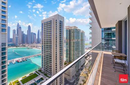 شقة - غرفة نوم - 1 حمام للايجار في برج Beach Isle 1 - بيتش آيل - إعمار بيتشفرونت - دبي هاربور - دبي