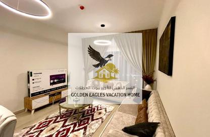 شقة - 2 غرف نوم - 2 حمامات للايجار في التعاون 1 - أبراج التعاون - الخان - الشارقة