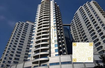 Office Space - 2 Bedrooms - 1 Bathroom for rent in Falcon Tower 1 - Falcon Towers - Ajman Downtown - Ajman