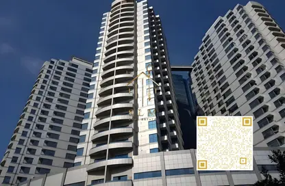 Office Space - 2 Bedrooms - 1 Bathroom for rent in Falcon Tower 1 - Falcon Towers - Ajman Downtown - Ajman