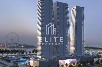 شقة - غرفة نوم - 2 حمامات للبيع في برج W ريزيدنسز Dubai Harbour 3 - دبليو ريزيدنسز دبي هاربور - دبي هاربور - دبي