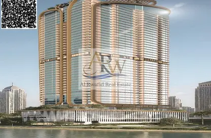 شقة - 2 غرف نوم - 3 حمامات للبيع في برج الوطن - طريق كورنيش عجمان - عجمان