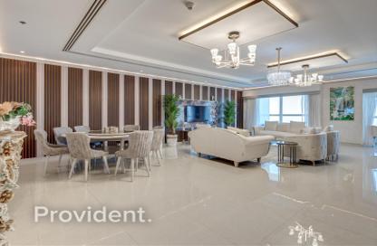 Apartment - 4 Bedrooms - 5 Bathrooms for rent in Elite Residence - Dubai Marina - Dubai