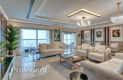 Apartment - 4 Bedrooms - 5 Bathrooms for rent in Elite Residence - Dubai Marina - Dubai