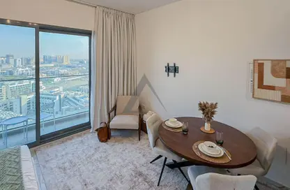 Apartment - Studio - 1 Bathroom for rent in Golden Dream Tower 1 - District 18 - Jumeirah Village Circle - Dubai
