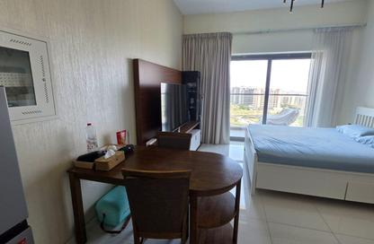 Apartment - Studio - 1 Bathroom for rent in Wavez Residence - Liwan - Dubai