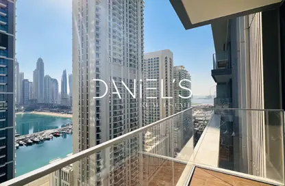 Apartment - 1 Bedroom - 1 Bathroom for rent in Beach Isle Tower 2 - Beach Isle - EMAAR Beachfront - Dubai Harbour - Dubai