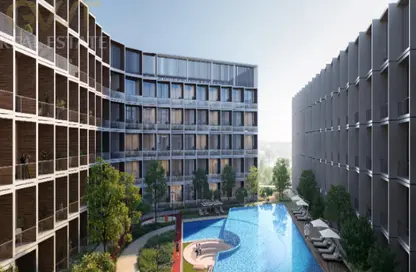 شقة - غرفة نوم - 2 حمامات للبيع في بن غاطي هيلكريست - ارجان - دبي