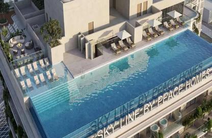 Office Space - Studio - 1 Bathroom for sale in Sky Line by Peace Homes - Dubai Land Residence Complex - Dubai