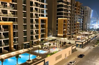 Apartment - Studio - 1 Bathroom for rent in Azizi Riviera 43 - AZIZI Riviera - Meydan One - Meydan - Dubai