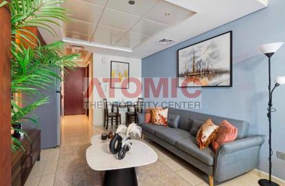 Apartment - Studio - 1 Bathroom for rent in Lake View Tower - JLT Cluster B - Jumeirah Lake Towers - Dubai