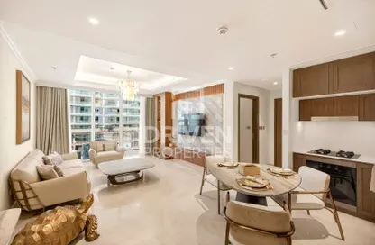 Apartment - 1 Bedroom - 1 Bathroom for sale in Palace Beach Residence Tower 2 - Palace Beach Residence - EMAAR Beachfront - Dubai Harbour - Dubai