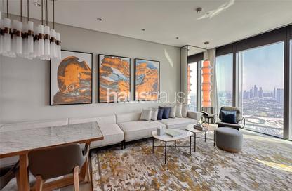 Apartment - 1 - 2 for rent in One Za'abeel Tower - Zabeel 1 - Zabeel - Dubai