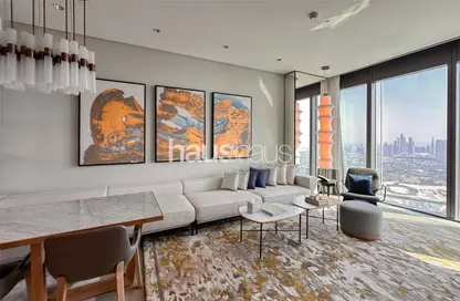 Apartment - 1 Bedroom - 2 Bathrooms for rent in One Za'abeel Tower - Zabeel 1 - Zabeel - Dubai