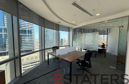 Office Space - Studio - 2 Bathrooms for rent in North Tower - Emirates Financial Towers - DIFC - Dubai