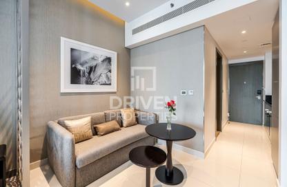 Apartment - Studio - 1 Bathroom for rent in Damac Maison Prive A - Damac Maison Prive - Business Bay - Dubai
