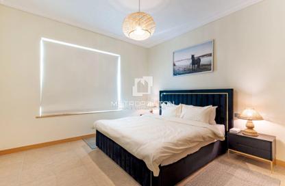 Apartment - 3 Bedrooms - 4 Bathrooms for rent in Al Nabat - Shoreline Apartments - Palm Jumeirah - Dubai