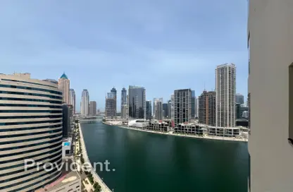 Office Space - Studio - 1 Bathroom for rent in Business Tower - Business Bay - Dubai