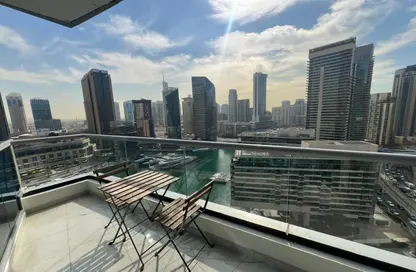Apartment - Studio - 1 Bathroom for rent in Bay Central West - Bay Central - Dubai Marina - Dubai