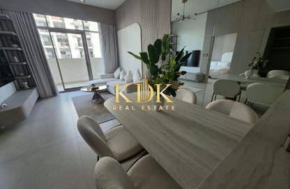 Apartment - 1 - 2 for rent in Pearl House - District 13 - Jumeirah Village Circle - Dubai