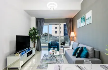 Apartment - 1 Bedroom - 2 Bathrooms for rent in Damac Heights - Dubai Marina - Dubai