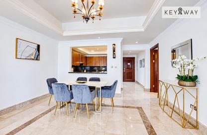 Apartment - 1 - 2 for rent in The Fairmont Palm Residence South - The Fairmont Palm Residences - Palm Jumeirah - Dubai