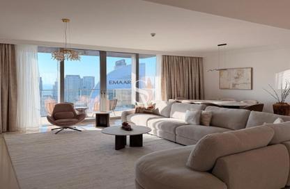 Penthouse - 4 Bedrooms - 6 Bathrooms for rent in Boulevard Point - Downtown Dubai - Dubai
