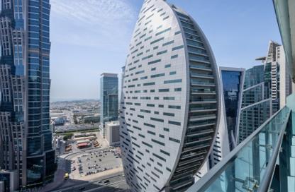 Apartment - 1 - 2 for rent in Merano Tower - Business Bay - Dubai