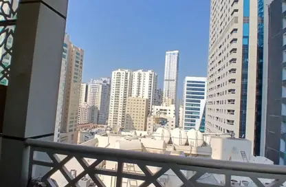 Apartment - 1 Bedroom - 2 Bathrooms for rent in Al Shahid Tower - Al Qasba - Sharjah