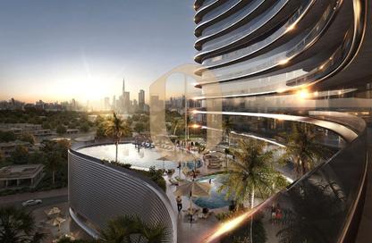 Apartment - 1 Bedroom - 2 Bathrooms for sale in Binghatti Skyflame 1 - Binghatti Skyflame - Majan - Dubai