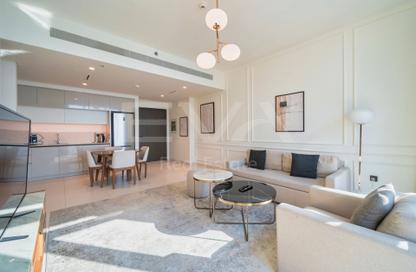 Apartment - 1 Bedroom - 1 Bathroom for rent in Marina Vista Tower 1 - Marina Vista - Emaar Beachfront - Dubai Harbour - Dubai
