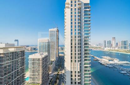 Apartment - 1 Bedroom - 1 Bathroom for rent in Marina Vista Tower 1 - Marina Vista - Emaar Beachfront - Dubai Harbour - Dubai