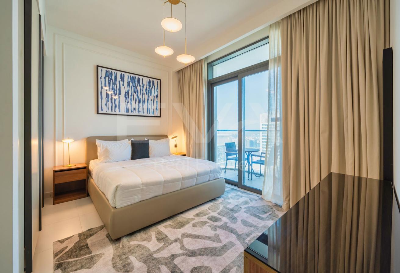 FULL SEA VIEW | PALM AND DUBAI HARBOUR WITH YACHT photo 8