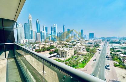 Apartment - 1 Bedroom - 2 Bathrooms for rent in Jumeirah Garden City - Al Satwa - Dubai
