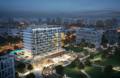 Apartment - 3 Bedrooms - 4 Bathrooms for sale in Seaside by Prestige One - Dubai Islands - Dubai