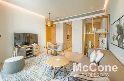Apartment - 1 - 2 for rent in Jumeirah Gate Tower 2 - The Address Jumeirah Resort and Spa - Jumeirah Beach Residence - Dubai