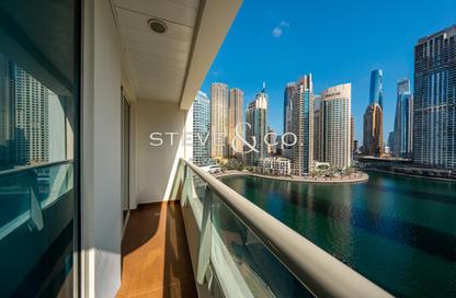 Apartment - 1 Bedroom - 1 Bathroom for rent in Marina View Tower B - Marina View - Dubai Marina - Dubai