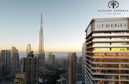 شقة - 3 غرف نوم - 3 حمامات للبيع في ذا سانت ريجيس ريزيدنسز – برج 2 - سانت ريجيس ريزيدنس - برج خليفة - وسط مدينة دبي - دبي