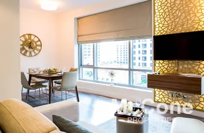 Apartment - 1 Bedroom - 1 Bathroom for rent in Sanibel Tower - Park Island - Dubai Marina - Dubai
