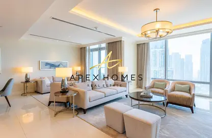 Apartment - 3 Bedrooms - 4 Bathrooms for rent in The Address Residence Fountain Views 2 - The Address Residence Fountain Views - Downtown Dubai - Dubai
