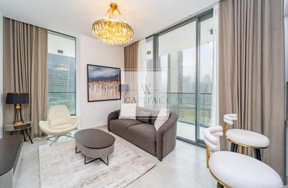 Apartment - 1 Bedroom - 2 Bathrooms for rent in The Paragon by IGO - Business Bay - Dubai