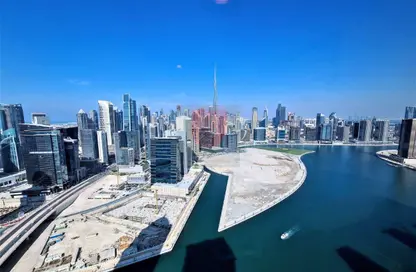 Office Space - Studio - 1 Bathroom for rent in Churchill Executive Tower - Churchill Towers - Business Bay - Dubai