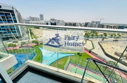 Apartment - Studio - 1 Bathroom for rent in Miraclz Tower by Danube - Arjan - Dubai