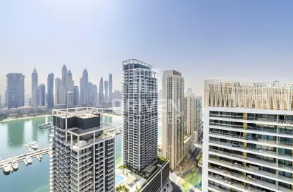 شقة - غرفة نوم - 1 حمام للايجار في جراند بلو تاور 1 - إعمار بيتشفرونت - دبي هاربور - دبي